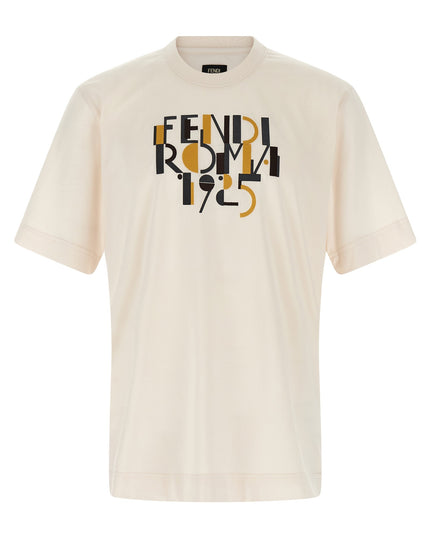 'Fendi Roma 1925' print T-shirt