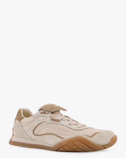 Fendi Wave Pulse suede sneakers