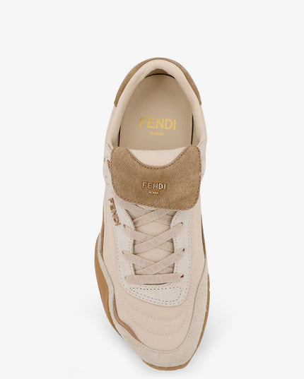 Fendi Wave Pulse suede sneakers