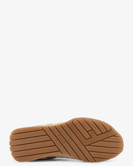 Fendi Wave Pulse suede sneakers