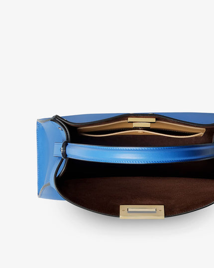 Fendi Way Medium leather shoulder bag with contrasting lining