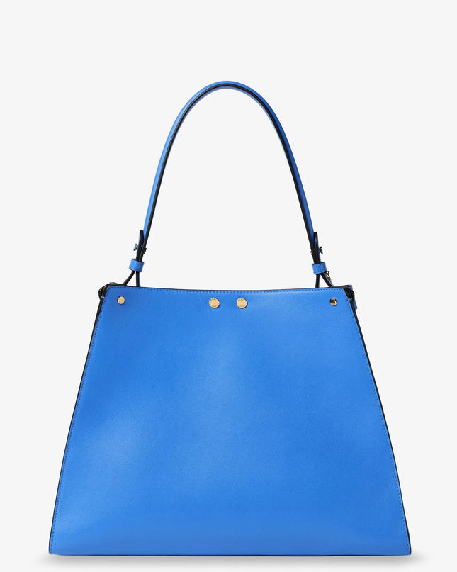 Fendi Way Medium leather shoulder bag with contrasting lining