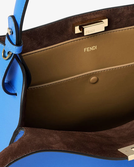 Fendi Way Medium leather shoulder bag with contrasting lining