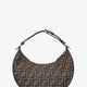 Fendigraphy Small FF jacquard fabric handbag
