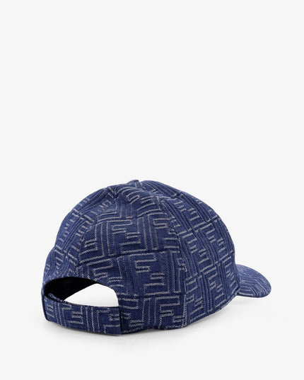 FF Jacquard denim baseball hat