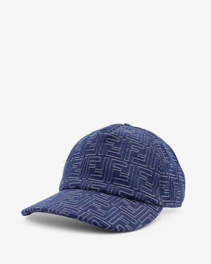 FF Jacquard denim baseball hat