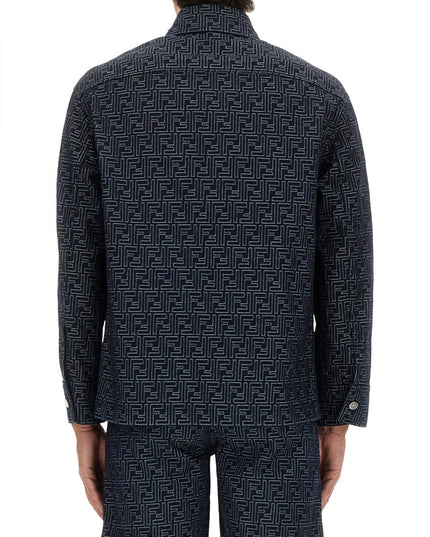 FF JACQUARD DENIM SHIRT