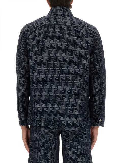 FF JACQUARD DENIM SHIRT