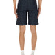 FF JACQUARD DENIM SHORTS