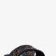 FF jacquard fabric sandals with embroidered logo