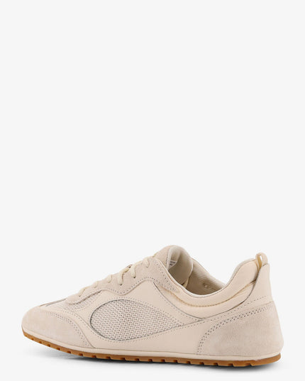 Field suede sneakers with leather inserts