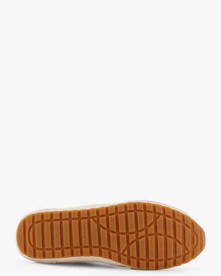 Field suede sneakers with leather inserts