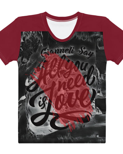 LOVE Women's T-shirt by Gianneli
