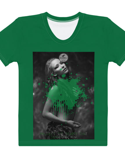 THINK GREEN Women's T-shirt by Gianneli
