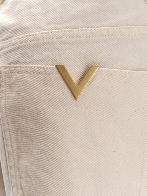 Five pockets cotton trousers
