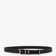 Flaneuse leather belt with iconic studs