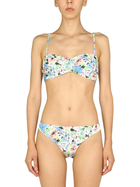 FLORAL PATTERN BIKINI BRIEFS