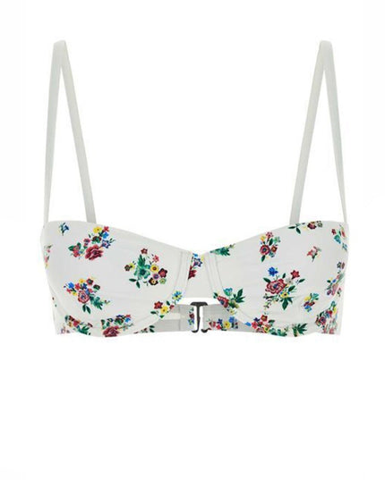 FLORAL PRINT BIKINI TOP