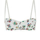 FLORAL PRINT BIKINI TOP