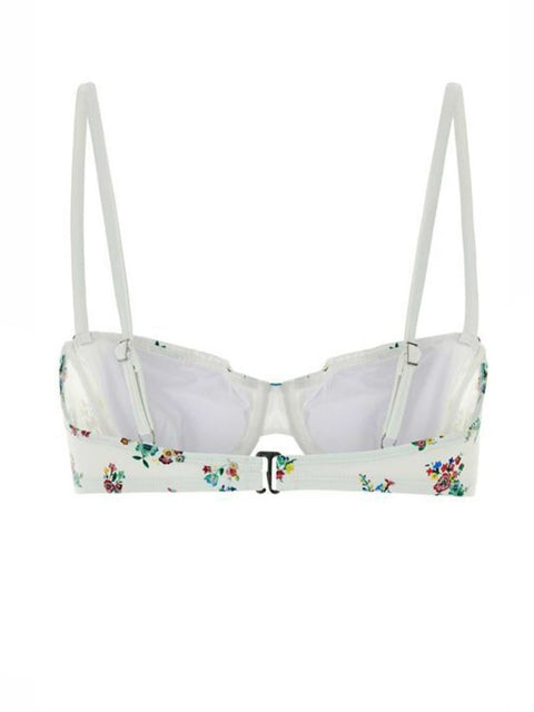 FLORAL PRINT BIKINI TOP