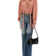FLUID SILK JACQUARD BLOUSE