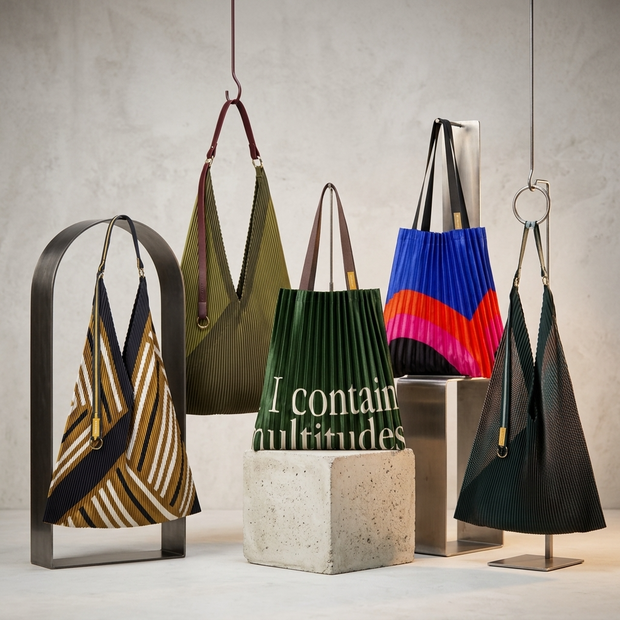 Multitudes Milano pleated bags collection