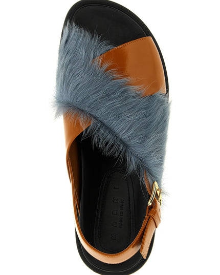 'Fussbett' sandals