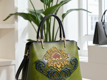 Damen Leder-Handtasche