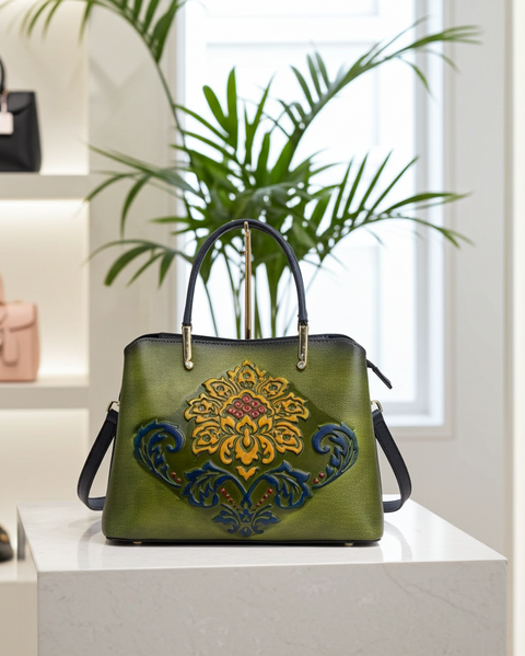 Damen Leder-Handtasche