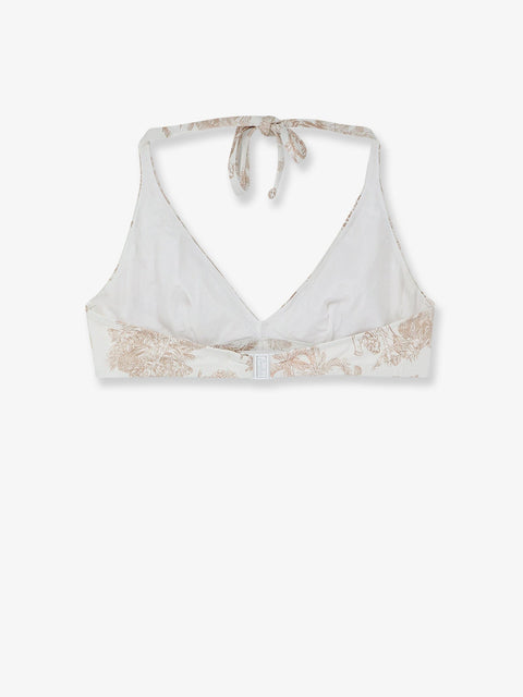 Gaia Bikini Top with Jungle Oceania print