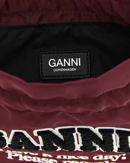 'Ganni Logo' pouch