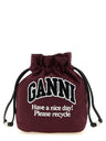 'Ganni Logo' pouch