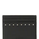 GARNET CALFSKIN "ROCKSTUD" CARD HOLDER