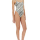 "GEMINI LINK" ONE-PIECE SWIMSUIT