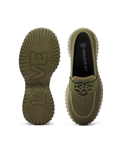 Gentleman Slip On Soft Sole Platform Loafers
