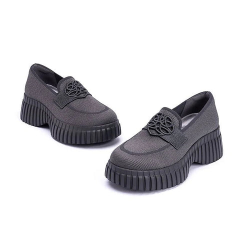Gentleman Slip On Soft Sole Platform Loafers