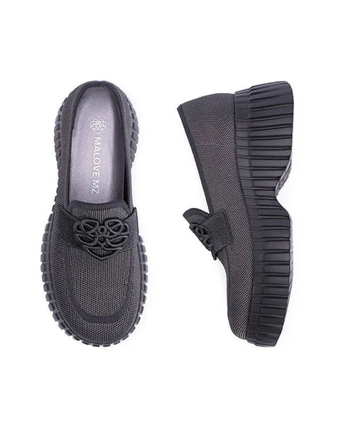 Gentleman Slip On Soft Sole Platform Loafers
