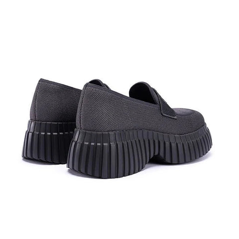 Gentleman Slip On Soft Sole Platform Loafers