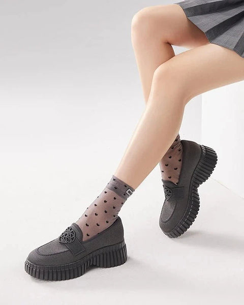 Gentleman Slip On Soft Sole Platform Loafers