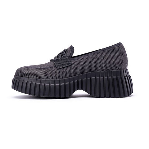 Gentleman Slip On Soft Sole Platform Loafers