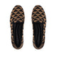 Geometric Soft Soled Slip On Commuter Loafers-1