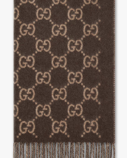 GG cashmere scarf