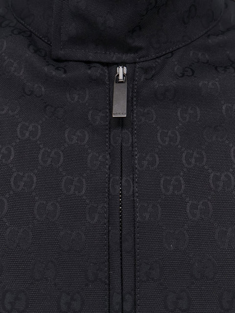 GG cotton fabric jacket