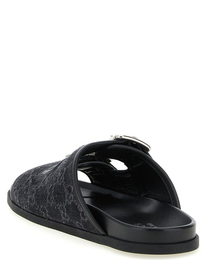 GG denim slides