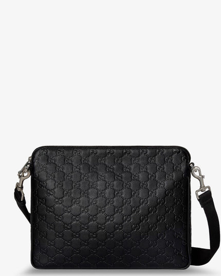 GG Emblem leather crossbody bag