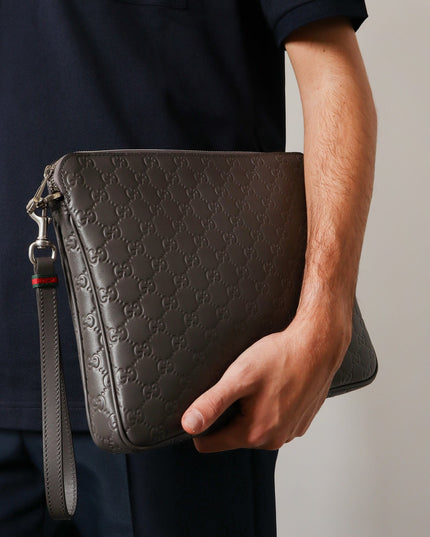 GG Emblem leather crossbody bag