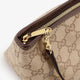 GG fabric clutch with Nastro Web on the front