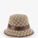 GG fabric Fedora hat