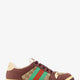 GG fabric leather sneakers