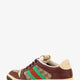 GG fabric leather sneakers